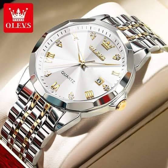 OLEVS 9931 Date s g white